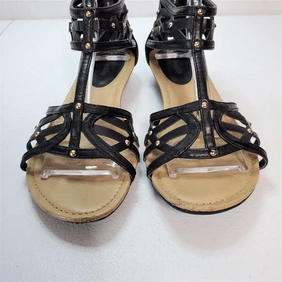 *SOLD* Sole (Sense)Ability Comfort Wedge Gladiator Sandal - Picture 5 of 8